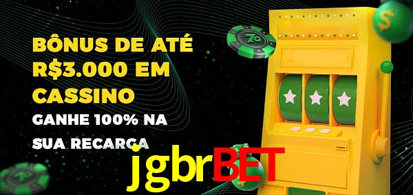 jgbrbet melhor bônus de depósito